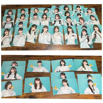 노기자카 네이블 오렌지 랜덤 미니 브로마이드 40장 세트!
