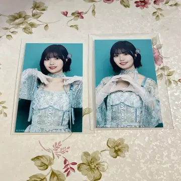 노기자카46 나카니시 아루노 미니 브로마이드 2장 세트