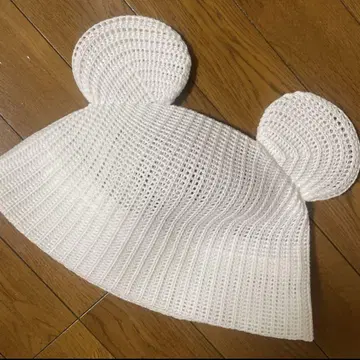 디즈니 팬 캡 썸머썸머썸머 화이트 햇