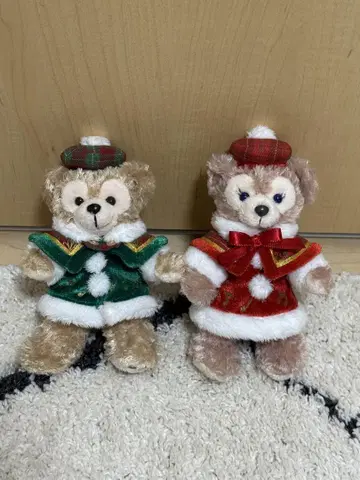 더피 셰리메이 인형 배지 디즈니씨 크리스마스
