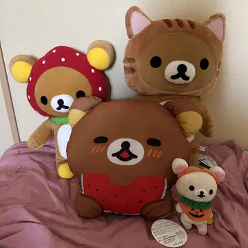 리락쿠마 봉제 인형 세트