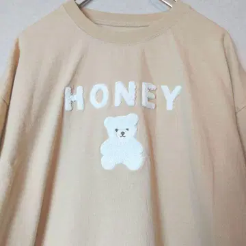 HONEY CINNAMON 반팔T셔츠 베이지