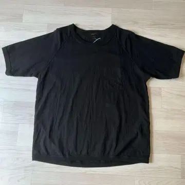 [ maillot ] Linen Rich Pocket Shirt-Tee