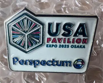 USA 미국관 Perspectum EXPO 2025 핀 배지 핀즈