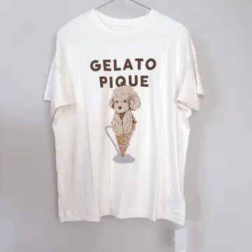 미사용 새상품 gelato pique 젤라또피케 아이스도그 셔츠