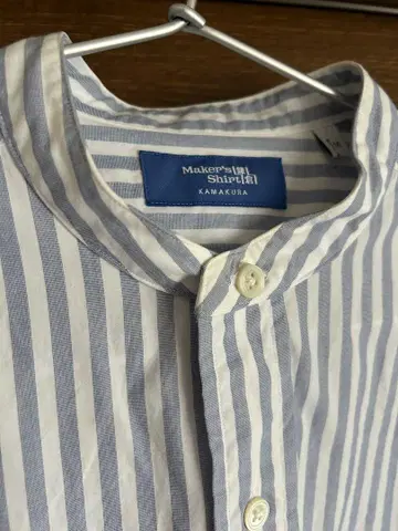 [ 새상품급 ] Maker's in Shirt 스트라이프 긴팔 셔츠