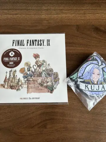 FINAL FANTASY IX 어레인지 앨범과 KUJA 스티커