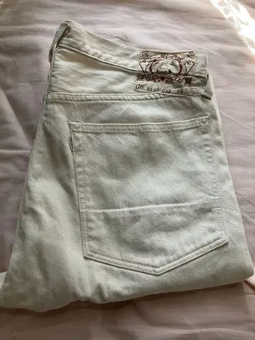 새상품급!? evisu #5500 화이트 데님 yamane 도라쿠