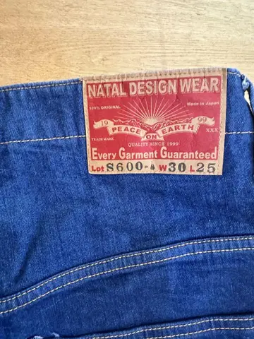 natal design 데님 S600-S w30 l25 새상품급