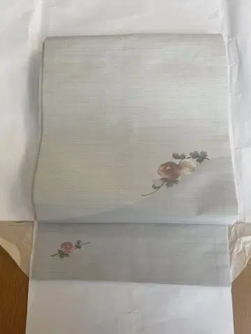 순수 실크 나고야 오비 자수
