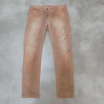 데미지 가공 스키니 데님