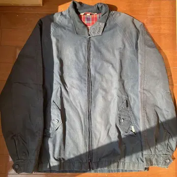 BARACUTA 바라쿠타 G4 블루종 자켓 38 사이즈 블랙 더블 지퍼
