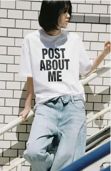 [ 미사용 새상품 택 포함 ] ZARA 오버 사이즈 텍스트 T셔츠 S