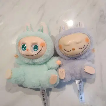 LABUBU 봉제 인형 2개 세트