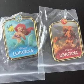 Disney Lorcana 핀 배지 세트