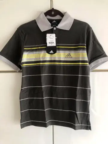 초초 특가 상품 adidas 자수 피케 셔츠 새상품 남성용 S 사이즈