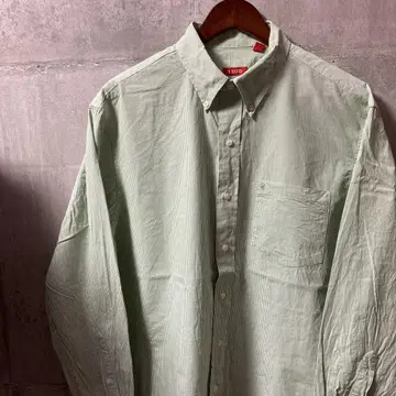 H988 셔츠 90s 00s 빈티지 Y2K IZOD 스트라이프 가을