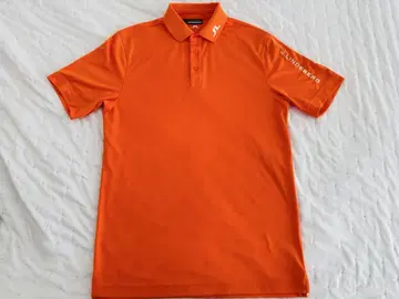젠리버그 남성용 피케 셔츠 오렌지 S 사이즈