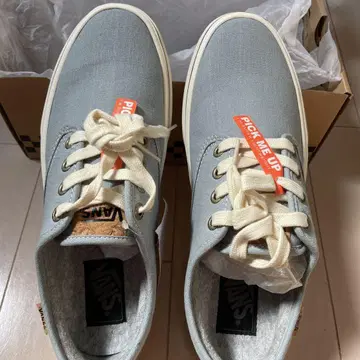 새상품 미사용 VANS V3810 LINEN SOULBURY 그레이 8H