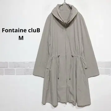 레이어드 컬러 롱 나일론 자켓 슬릿 소매 베이지 i374