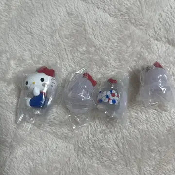 몬치치 x 헬로키티 메지루시 액세서리