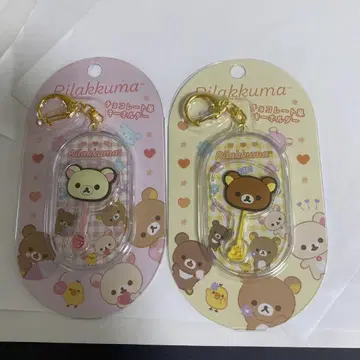리락쿠마 코리락쿠마 초콜릿풍 키링 참