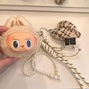 러브부 머리 부부 봉제 인형 스트랩