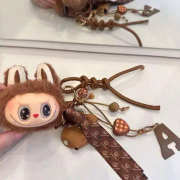 러브브 두부 부 봉제 인형 스트랩