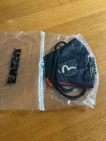 EVISU 에비수 데님 마스크 미사용 새상품
