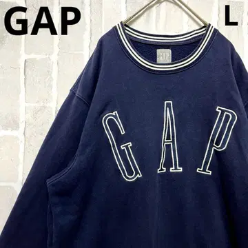 GAP BADHOP YZERR 착용 맨투맨 트레이닝복 아치 로고 속기모