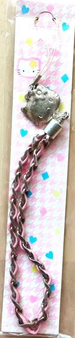 카오하나 키티 핸드폰 스트랩 당시 물건 헤이세이 키티 산리오