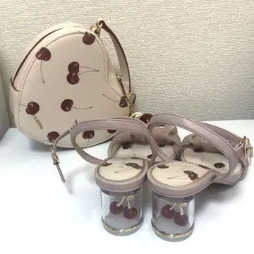 RANDA 체리 샌들 백