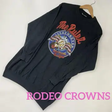 RODEO CROWNS 니트 원피스 네이비 이글#2140