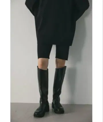스타일 믹서기 바이커 니트 팬츠 M