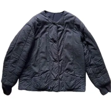 레어! 체코군 밀리터리 라이너 자켓 후염 네이비