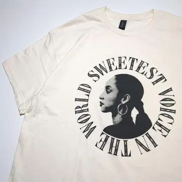 SWEETEST VOICE SADE 샤데이 T셔츠