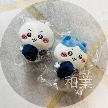 치이카와 x MLB TOKYO 마스코트 치이카와 하치와레 컵스 세트