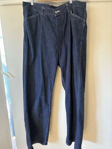 아프레쎄 데님 Military Denim Trousers INDIGO