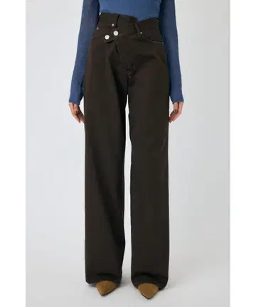 MOUSSY CROSS CHINO WIDE STRAIGHT 사이즈 2