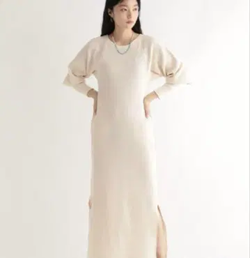 새상품급 BABYLONE 와플 원피스