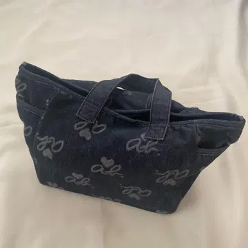 애니에스 베이 토트백 하트 프린트