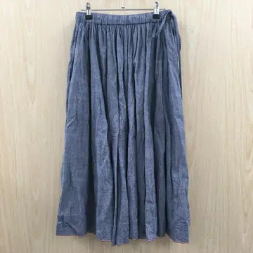 bunai 롱 플레어 스커트 F0829B08