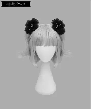 DimMoire 디무모아르 십자가의 맹세 헤어 클립 Black