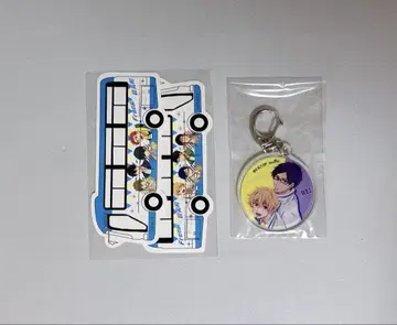 Free! 이와미정 스탬프 랠리 스티커 한정판 키링 나기사 카에데