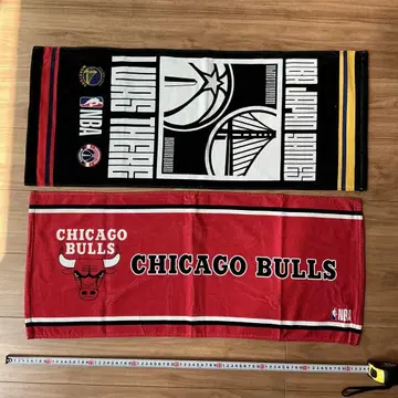 NBA 타월 세트 (Wizards & Bulls)