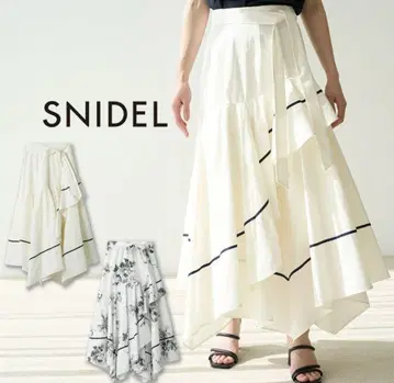 손수건 헴 스커트 스나이델 SNIDEL