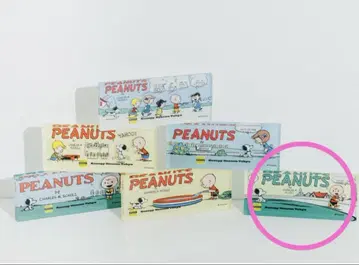 스누피 뮤지엄 아크릴 블록 PEANUTS