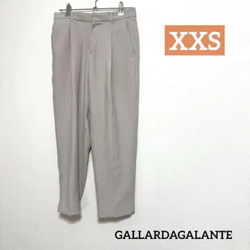 GALLARDAGALANTE 센터 프레스 슬랙스