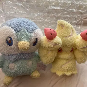 포켓피스 봉제 인형 팽도리 마휘핑 세트