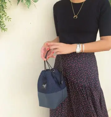 BAGSINPROGRESS 메쉬 미니 네이비